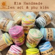 From 2c CraftYarn VN fabric yarn 250g Full color bag and hat hook crochet yarn crochet hook