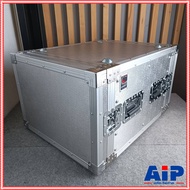 COMPACT B-8U 2ฝาหน้า-หลัง ลึก21" ผิวอลูมิเนียม แร็ค กล่องใส่เครื่องเสียง แร็คลึก21นิ้ว RACK8U เอไอ-ไ