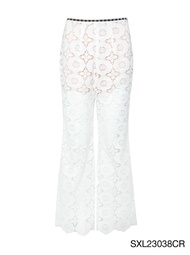 SABINA | JANESUDA x SABINA กางเกงขายาว Lady Jane รหัส SXL23038 สีขาว