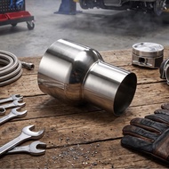 Stainless Steel Exhaust Adapter Connector 3 Inch to 2 Concentric Reducer 76mm Input 51mm Output 100m