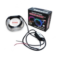 SHROUD GLORY 5D 210MODE APP WRGB HALF bmw 2.5+3 INCH BI LED CRYSTAL BEST QUALITY
