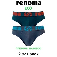 Renoma Eco Bamboo Mini Briefs. 2pcs. (Assorted Colour)