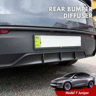 Tesla Model Y Juniper Rear Diffuser PU Material Rear Bumper Diffuser Tesla Model Y Accessories