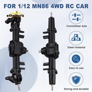 Car Metal Front & Rear Axle Bridge Replacement Parts for 1/12 MN86 4WD RC Car Spare Parts