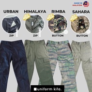 CARGO PANTS MEN SLIM FIT SELUAR KARGO LELAKI | SELUAR KERJA TACTICAL