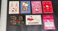 1999 Sanrio hello Kitty 25周年貼紙收藏咭 $5@