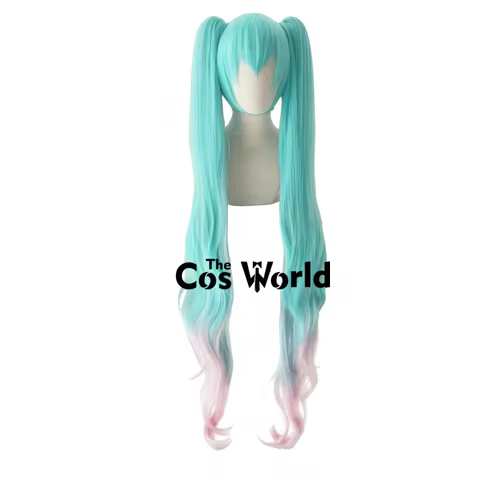 Miku 2020 Magical Mirai 120cm/47inch Long Wavy Anime Cosplay Wigs Fiber Heat Resistant Synthetic Hai