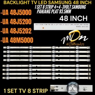 SAMSUNG 48 INCH LED TV BACKLIGHT UA-48J5000- UA-48J5200- UA-48J5202- UA-48M5000 SAMSUNG 48 INCH LED 
