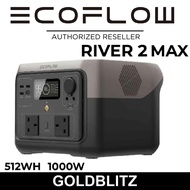 EcoFlow RIVER 2 MAX Portable Power Station 512Wh 1000W
