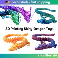 30cm Mainan Edukasi Viral Naga Budak Lelaki Dragon Toy 3D Print Crystal Dragon Toy 3D printed toy dr