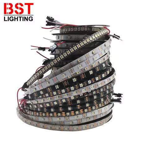 DC5V SK6812 RGBW (Similar WS2812B) 4 In 1 Individual Addressable IC 30/60/144 Leds/Pixels/m Led Stri