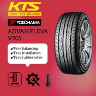 Tyre Yokohama Advan Fleva V701 size 17 18 INCH 2022/2023