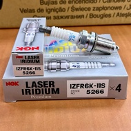 [Captain Fleet] NGK IZFR6K-11S Spark Plug 5266 HONDA Eighth Generation 1.8 CRV3 2.0