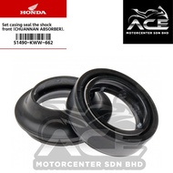SEAL SET, FR. FORK (CHUANNAN ) (51490-KWW-662)100% ORI HONDA GENUINE PART -WAVE 110/BEAT