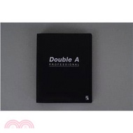 【Double A】辦公室系列 20孔活頁夾 A5-黑