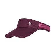 Camel Crown Sunscreen Hollow Top Hat Women Thin Running Sports Sun Shade Hat Hundreds of Breathable 