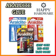 Araldite 4min Rapid Steel 5min Rapid 90min Standard High Performance Epoxy Adhesive Pelekat 2x15 ml