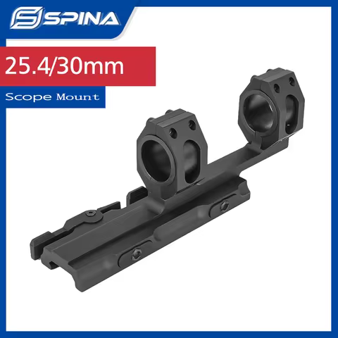 SPINA OPTICS 30mm/25.4mm QD Mount Scope Rings Tactical Hunting Riflescope 20mm Picatinny Scope Alumi