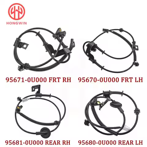 For Hyundai Accent 2012 - 2017 1.6L Front Rear Left Right ABS Wheel Speed Sensor 95670-0U000 95671-0