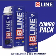 [EZ4U] (COMBO 2 BOTTLE) 8LINE Cooling Coil Treatment Blower Cleaner Original 500ML