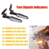 For YAMAHA XSR125 XSR155/700 FZ16 XJ6 MT-125 MT-15 LED Front or Rear Turn Signals Indicator Flasher 