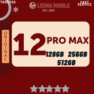 12 PRO MAX 128GB / 256GB / 512GB FULLSET USED CONDITION 99% NEW