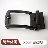 Men Automatic Buckle Belt Buckle Alloy Imitation Pin Buckle Belt Buckle 3.5cm Belt Buckle 4.11