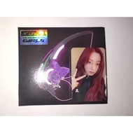!! Aespa Girls Album Unsealed Digipack Album Only + Mumo Giselle No Photocard Album Tag: Mumo Karina
