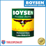 BOYSEN B710 PERMACOAT GLOSS LATEX WHITE 16L