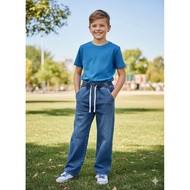 Unisex Boys' Jeans Long Baggy Loose Baggy Korean Style Seluar Jeans Budak Lelaki Seluar Baggy Budak 