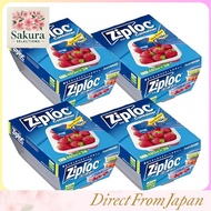 Ziploc 【Bulk Purchase】Ziploc Container Rectangular 480ml 2 Pieces × 4 Sets