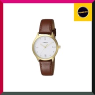 [TIMEX] Watch Timex Easy Reader White Dial Brass 32mm Quartz Watch TW2V76500 Brown