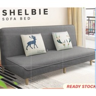 Ninsso : Shelby Durable Foldable Sofa Bed /Sofa 2 / 3 / 4 Seater / Sofa Murah /Sofa Lipat