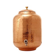 Pure Copper Water Dispenser/ Pot / Matka - 8 Liter water Dispenser [Deepavali / Diwali]