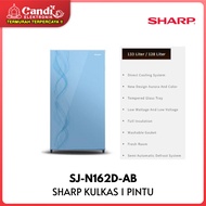 LEMARI ES 1 PINTU SHARP SJ-N162-AB