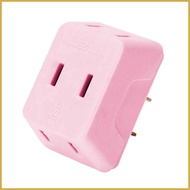 Multi-Plug Outlet Extender Angled Wall Outlet Adapter Extender Flame-Retardant Electrical Socket Exp