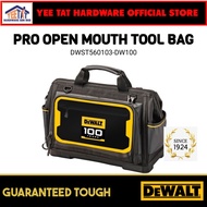 [ DEWALT ] DWST560103-DW100 Dewalt Pro Open Mouth Tool Bag 100th Anniversary Edition 16"