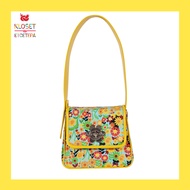 Kloset &amp; Etcetera Sunflower Dance Locket Shoulder Bag กระเป๋าสะพายไหล่ลายดอกไม้