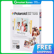 ฟลมโพลารอยด Zink แบบพมพทนท ขนาด 3.5x4.25 นว (10 แผน)/กระดาษพมพภาพ/POP/ปอป