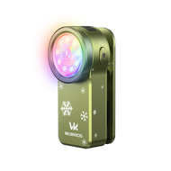 Wurkkos ไฟคลิป HD03 680LM USB C ไฟฉายแบบพกพาชาร์จไฟได้พร้อมสปอตไลต์/ฟลัดไลท์ (95)/ไฟ RGB/บั๊กไดรเวอร