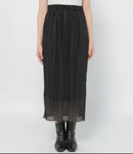 全新 日本 lutique 黑色 OL Black dress 斯文裙 黑色長裙