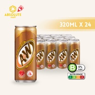 A&W Root Beer 320ML X 24 (CAN)