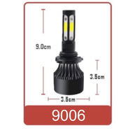 2Pcs Led Headlight Bulb 6500K Led Bulb 9006 H1 H3 H4 H7 H11 Focus Beam Headlights Car 360 Beam LED L