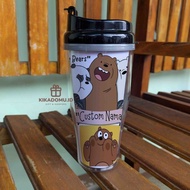 Children's birthday gift birthday souvenir tumbler custom drinking bottle sticker 2d 3d toy story we