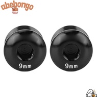 ABEBONGOTF 2PCS Cycle Pedal Dust Cap, Aluminum Alloy M14 Thread Cycle Pedal Dust Cover, Durable 9mm 
