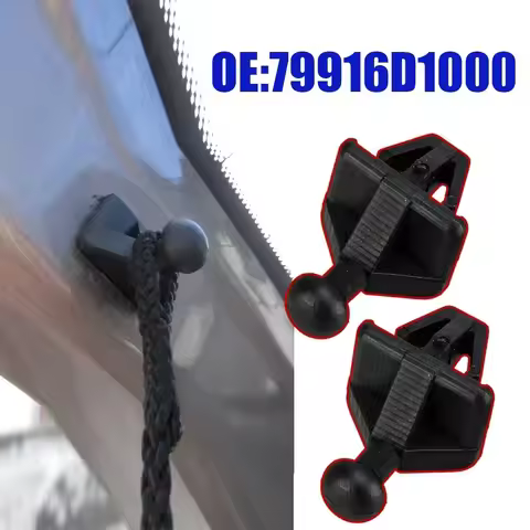 2x Car Trunk Parcel Shelf Hook Cargo Cover Clips for Nissan Kicks Versa Note Silvia Micra 180SX 200S