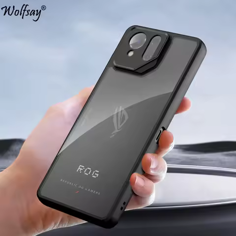 Matte Transparent Phone Case For Asus ROG Phone 9 Case Full Matte Back Cover For Asus ROG Phone 9 Ca