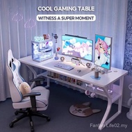 [Malaysia 24 Hours ship] Quality Gaming Table Computer Table White Gaming Table Thicker&Stable Meja 