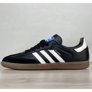 Adidas Samba OG Club hitam retro lelaki wanita kasut uniseks 1VDA 999