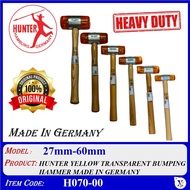 H070-00 27mm TO 60mm HUNTER YELLOW TRANSPARENT BUMPING HAMMER MADE IN GERMANY
